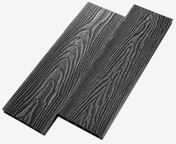 Террасная доска из ДПК RusDecking Unodeck Vintage - Графит купить в Саранске