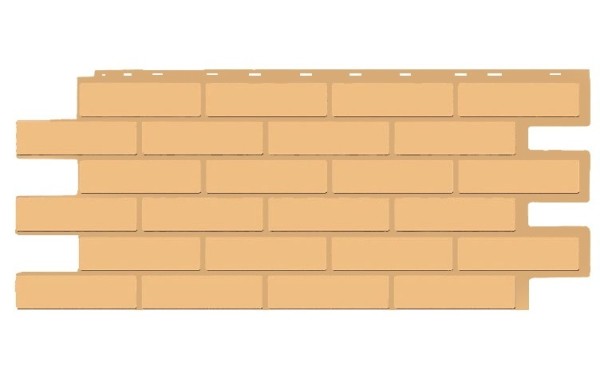 Фасадная панель T-Siding Кирпич Модерн Эко Крем купить в Саранске