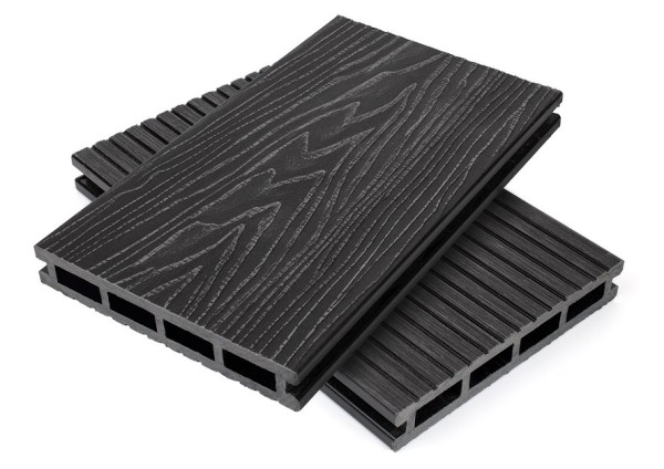 Террасная доская ДПК NanoWood Nature 3D пустотелая Графит купить в Саранске