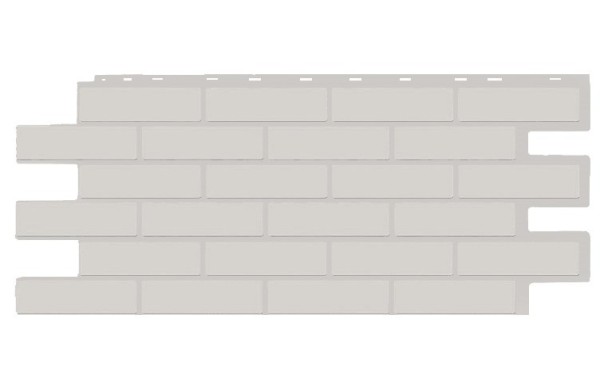 Фасадная панель T-Siding Кирпич Модерн Эко Уайт купить в Саранске