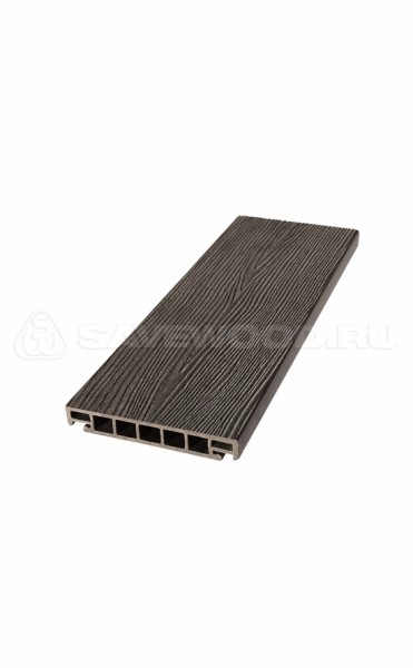 Террасная доска из ДПК SW Salix (S) (R) темно-коричневый купить в Саранске