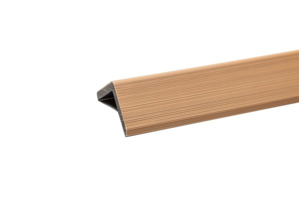 Уголок торцевой Ecodecking Скай коэкструзия 45х45х3000 Бук купить в Саранске