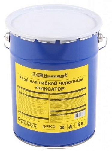 Клей для гибкой черепицы BITUMAST 5 л купить в Саранске