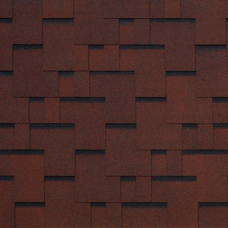 Гибкая черепица Tegola SAN REMO rosso 402 купить в Саранске