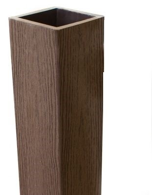 Столб опорный Woodvex Co-Extrusion Темно - Коричневый купить в Саранске